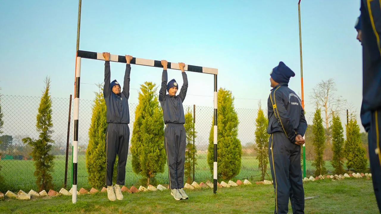 NDA Cadets Participating in Outdoor Defence Training at Alliance Defence Academy